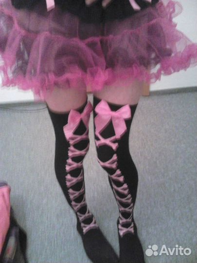 Гольфы-чулки Gothic Lolita 2-3