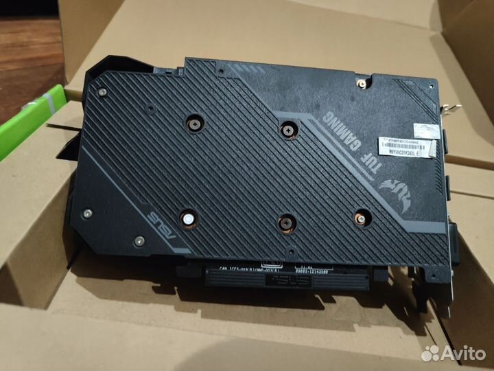 Видеокарта GTX 1660 ti Asus Tuf Gaming