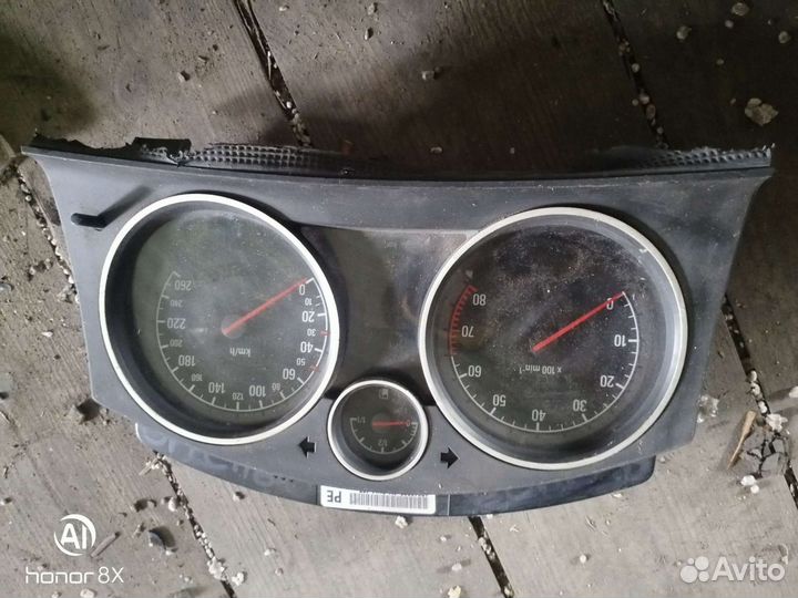 Щиток приборов опель астра H