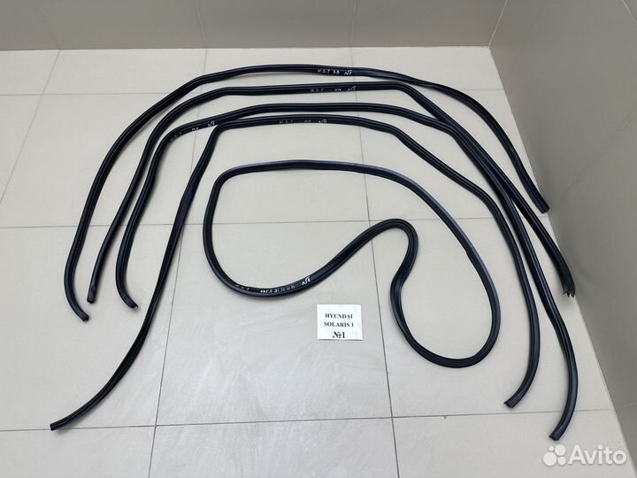 Уплотнители Hyundai Solaris 1