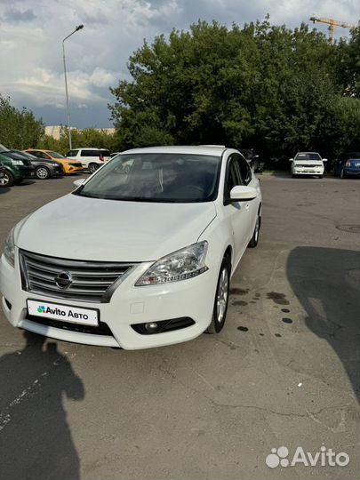 Nissan Sentra 1.6 CVT, 2015, 170 225 км