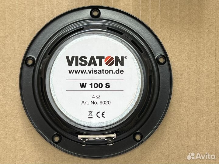 Динамики, катушки и конденсаторы Visaton Германия