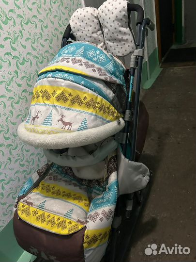 Санки коляска ника