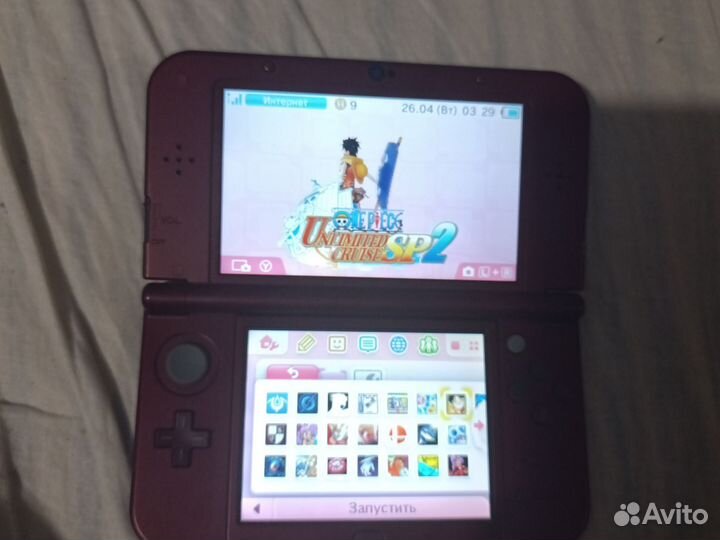 New nintendo 3ds xl прошитая