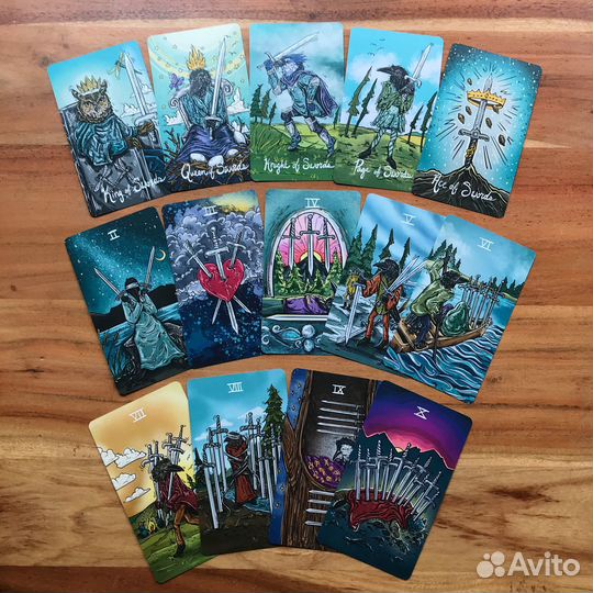 3rd Northern Animal Tarot Deck Linen Edition