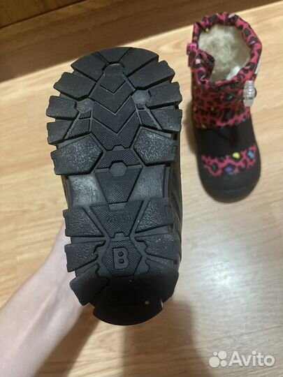 Ботинки зимние для девочки 21 размер