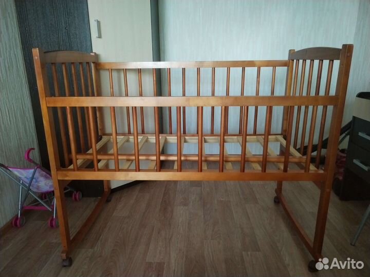 Детская кровать качалка