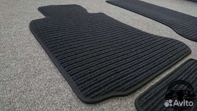 Репсовые автоковрики для BMW 5 серии e39, графит