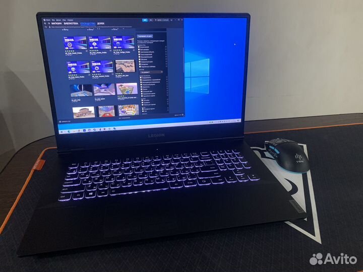Lenovo legion 17.3 i7 9750h, rtx 2060 6gb, 16gb