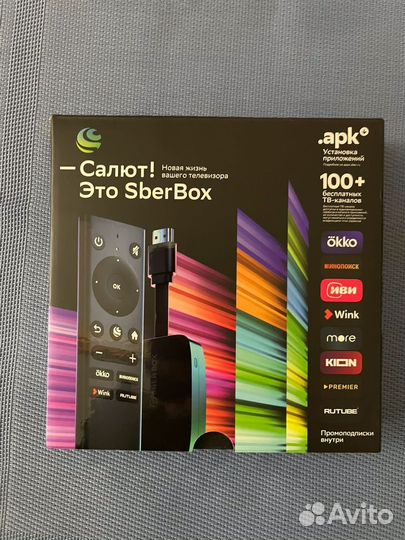 Тв приставка sberbox