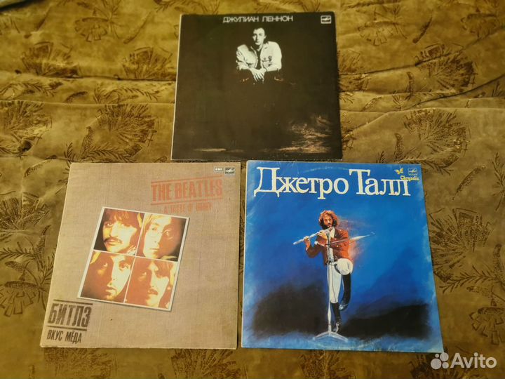 Пластинки виниловые