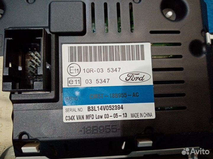 Дисплей информационный Ford Focus 3 CB8 pnda 2013