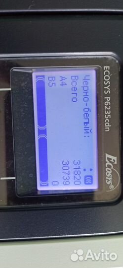 Kyocera Ecosys P6235cdn цветной, Epson WorkForce W