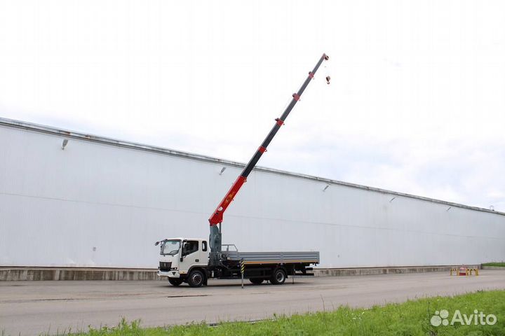 Бортовой грузовик КАМАЗ Компас 12 с КМУ FG, 2024