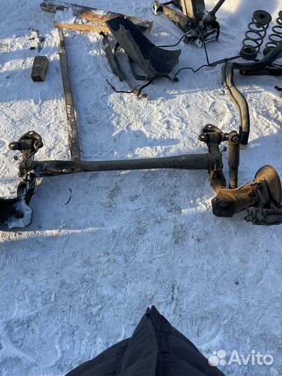 Балка задняя opel zafira b astra h