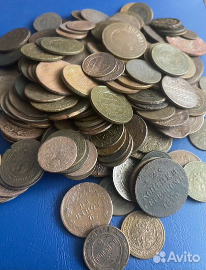Царские медные монеты