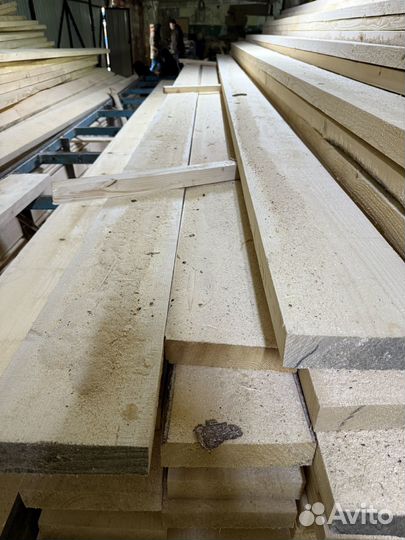 Доска сухая строганная 50 200 6000