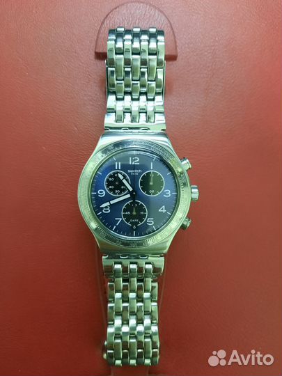 Часы хронограф Свотч Swatch YVS