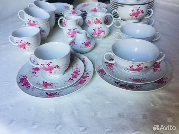 Сервиз Германия Бавария Seltmann cтоловый чайный