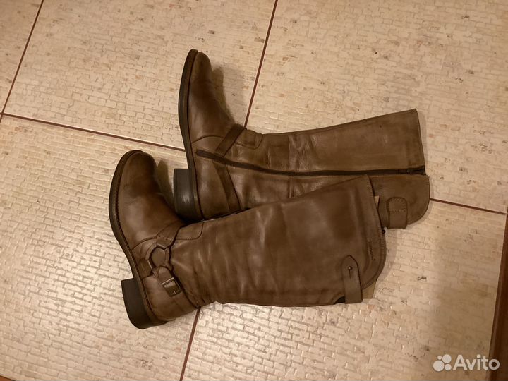 Сапоги женские натуральная кожа