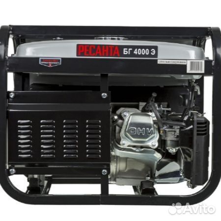 Электрогенератор бг 4000 Э Ресанта (Новый)