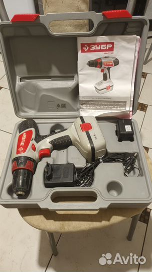 Шуруповерт зубр 14.4