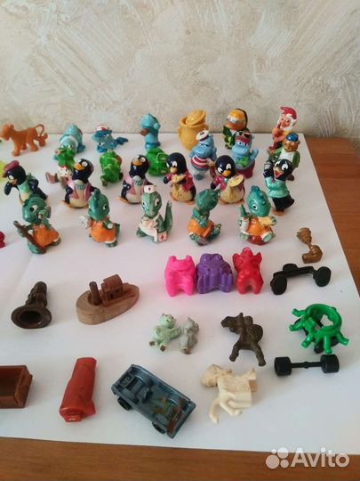 Игрушки из киндера чупа чупс 90х детали