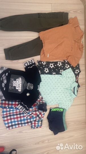 Продам пакет детской одежды на мальчика 8-9 лет