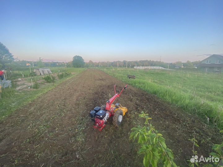 Вспашка земли