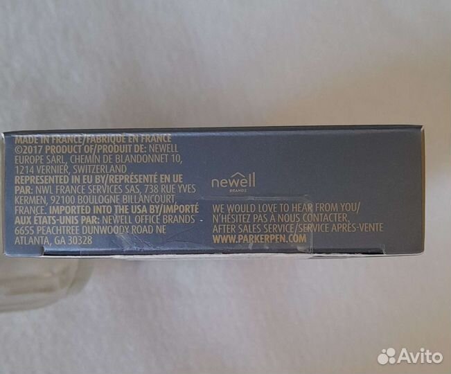 Паркер ручка шариковая с чехлом в упаковке