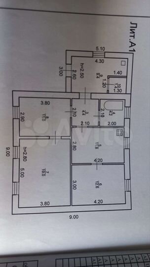 Дом 81 м² на участке 9 сот.
