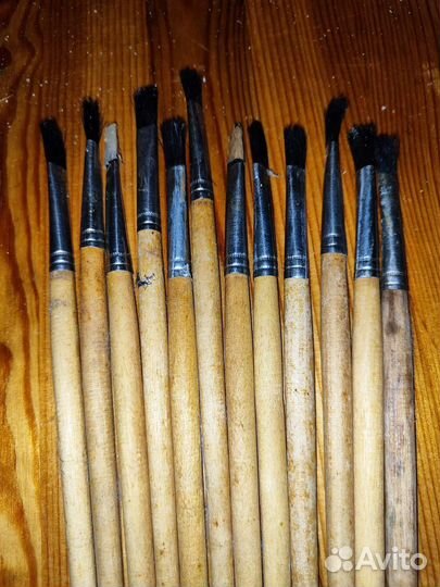Кисти художественные. Комбинат худ. Фонда. СССР