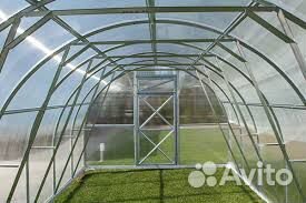Теплицы из оцинкованных профилей с поликарбонатом