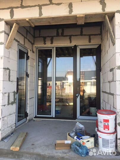 Окна для коттеджа