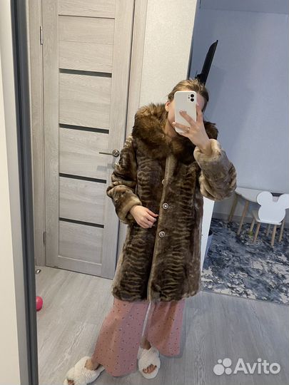 Шуба мутоновая