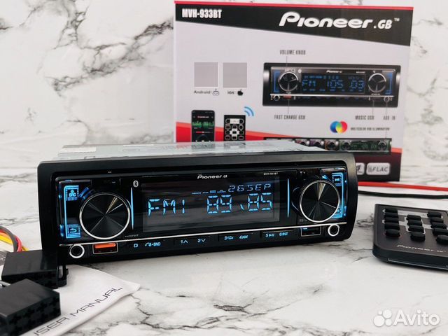 Автомагнитола pioneer с bluetooth