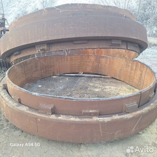 Ролики сушильного барабана 800x350