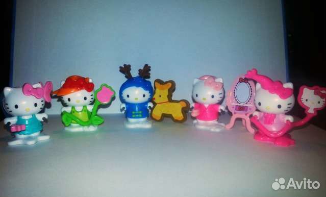 Хелло китти киндер сюрприз