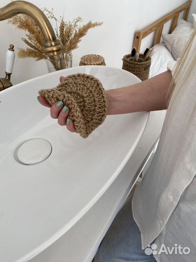 Мочалка из джута