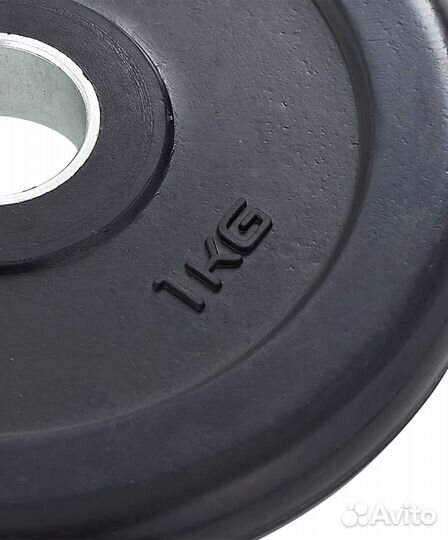 Диск обрезиненный Starfit BB-202 1кг