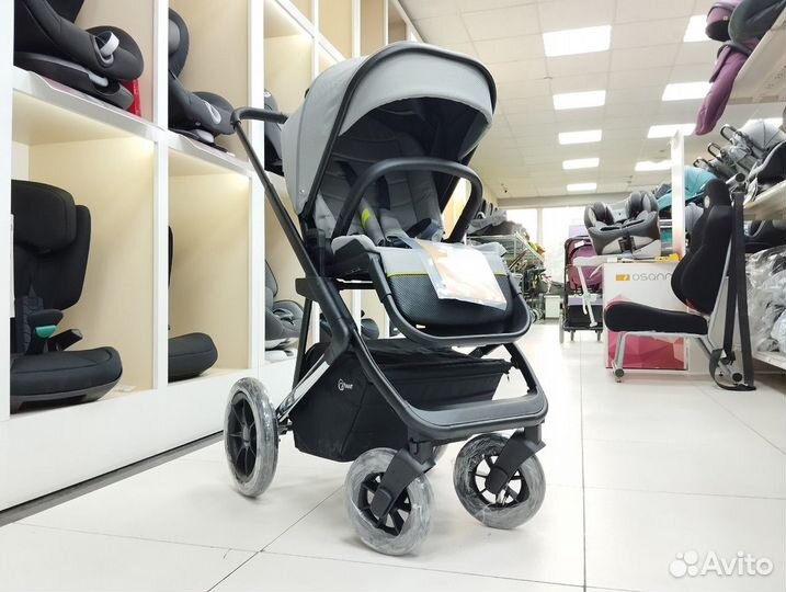 Модульная коляска 3в1 Rant Axiom Grey