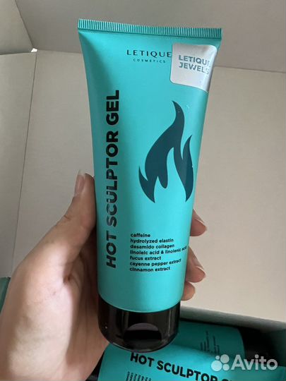 Косметика летик, гель разогревающий