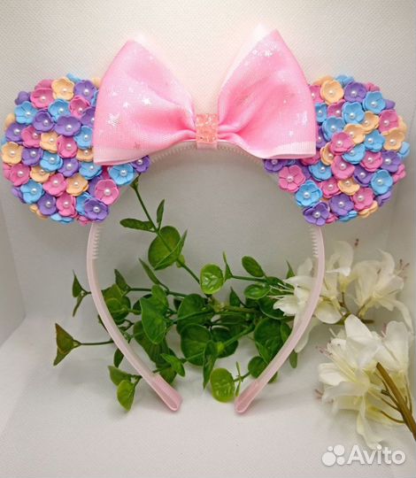 Ободок для волос ручной работы