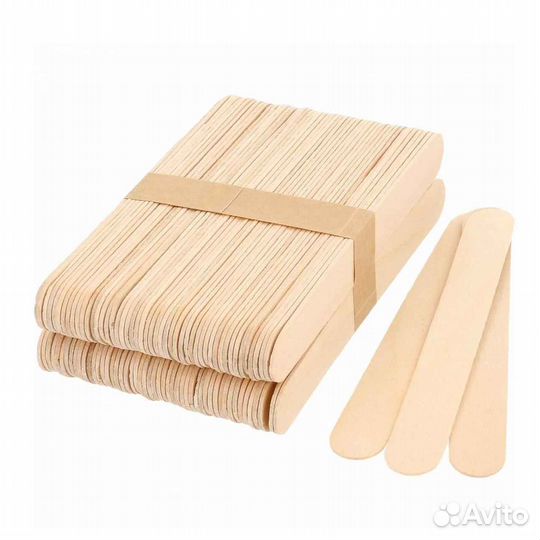 Шпатель для нанесения воска деревянный