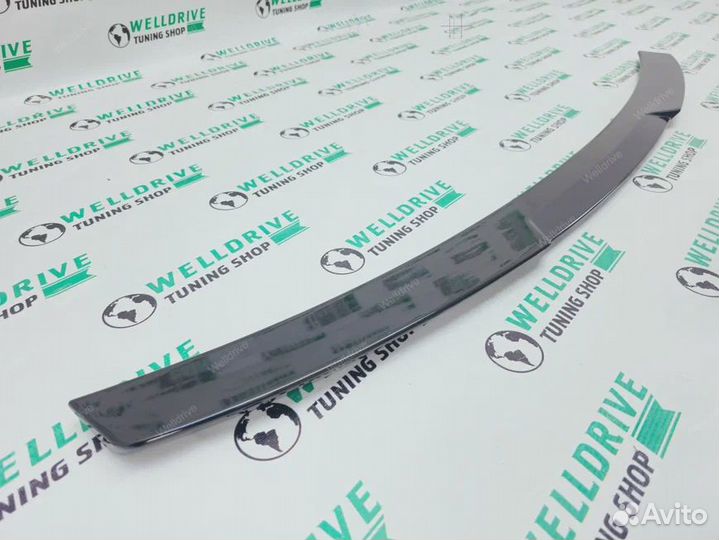 Спойлер BMW 7 G11 G12 M4 черный под перекрас