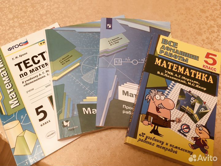 Учебники 5 класс математика