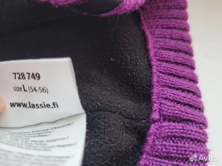 Шапка Lassie на флисе для девочки 5 лет