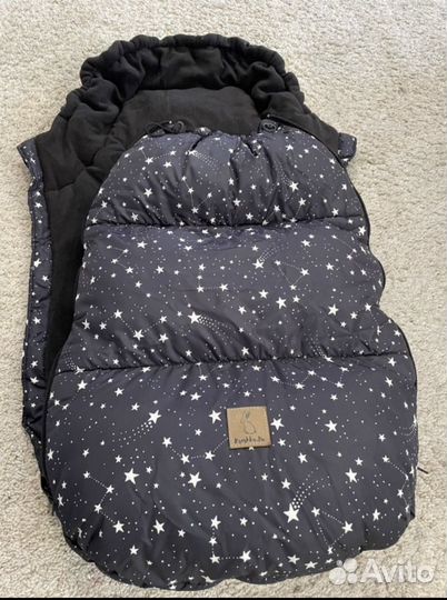 Зимний конверт в коляску