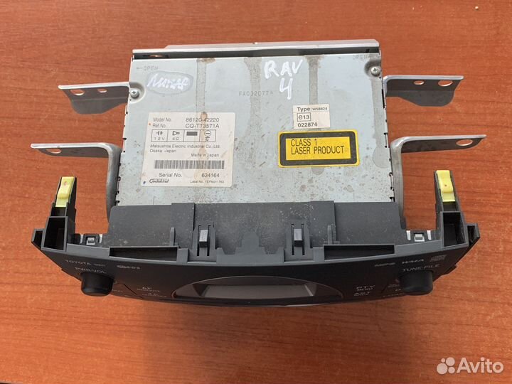 Магнитола toyota rav 4
