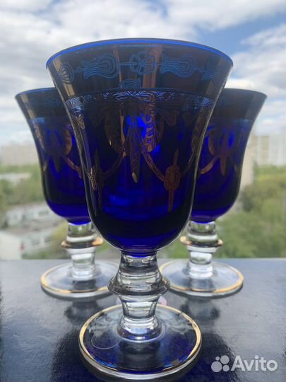 Итальянские бокалы Same Cristallerie. Хрусталь